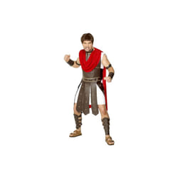 Smiffy's Adult Men's Centurion Costume, Robe And Legs, Arms, Wrists And Neck - -  costume centurion fancy dress new roman smiffys gladiator soldier
