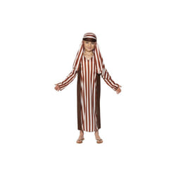 Smiffy's Children's Shepherd Costume, Robe And Headpiece, Ages 4-6, Colour: