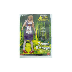 Women's Bavarian Zombie Costume - Halloween Fancy Dress Ladies Oktoberfest -  zombie halloween fancy dress costume bavarian ladies oktoberfest outfit