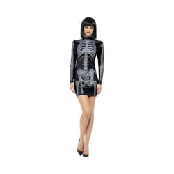 Fever Miss Whiplash Skeleton Costume