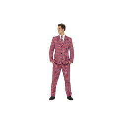 Large Men's Union Jack Suit -  stand out mens fancy dress union jack suit stag do outfit party suits costume comedy new adults british