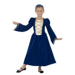Kids Tudor Princess Girl Costume - Large