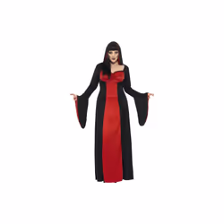 Smiffy's Adult Women's Dark Temptress Costume, Dress And Hood, Legends Of Evil, - dress temptress fancy costume dark hallowe ...
