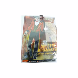 Large Adult's Sinister Ringmaster Costume - mens sinister ringmaster costume fancy dress circus adult halloween mask smiffys