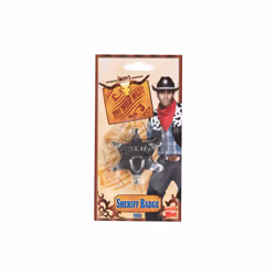 Smiffys Unisex Sheriff Star Badge - sheriff badge star fancy dress smiffys wild west cowboy costume metal western