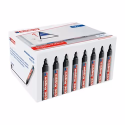 Edding CLASSPK WBRD MARKERS BLK PK50