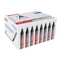 Edding CLASSPK WBRD MARKERS BLK PK50