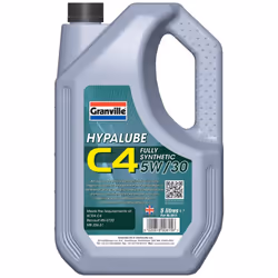 Granville 0815 Hypalube C4 5W/30 Engine Oil, 5 Liters