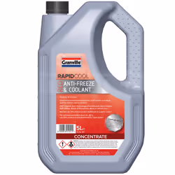 Granville Rapid Cool Red Antifreeze & Coolant Concentrate 5 Litre