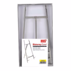 Mini Display Easel Nickel Photo Picture Frame Tabletop Stand Metal Wedding Art - 152mm