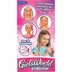 John Adams 10460 "The Styling Head Doll with Accessories