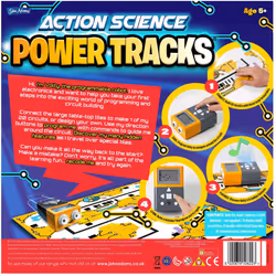John Adams 10622 Power Tracks Science Kit, Multi-Colour
