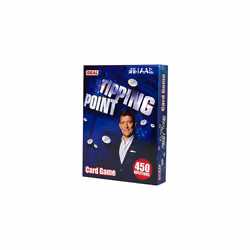 | Tipping Point Card Game: includes 450 Questions | Family TV Show Board Game| For 2+ Players | Ages 10+