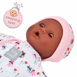 | Tiny Tears - Teeny Baby - 30cm soft bodied doll: One of the UK's best loved doll brands! | Nurturing Dolls | Ages 10m+, Pink
