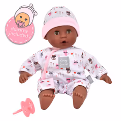 | Tiny Tears - Teeny Baby - 30cm soft bodied doll: One of the UK's best loved doll brands! | Nurturing Dolls | Ages 10m+, Pink