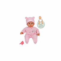 | Tiny Tears - Baby Soft - 38cm soft bodied doll in pink outfit: One of the UK's best loved doll brands! | Nurturing Dolls| Ages 10m+
