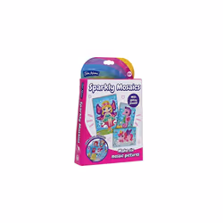 John Adams | Sparkly Mosaics Craft Kit: make 6 sparkly mosaic pictures | Arts & Crafts | Ages 6+