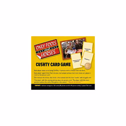 | Only Fools and Horses Cushty Card Game: Picture & phrase card game based on the TV show! | Family TV Show Game| For 3-6 Players | Ages 8+