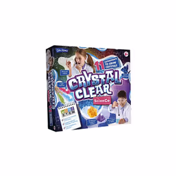 | Crystal Clear Science: 11 experiments to grow crystals | Science and STEM Toys | Ages 8+