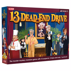 | 13 Dead End: The murder mystery mansion game with 12 suspects, 5 traps and only 1 survivor! | Family Games | For 2-6 Player ...