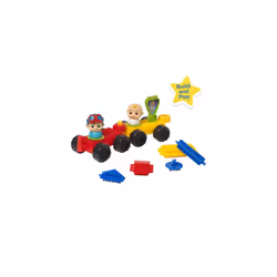 | Fun Bricks CoComelon Train Kit: Build and play! | Preschool Building Blocks | Ages 2+