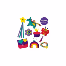 John Adams | Easy Stitch Craft Kit: 8 Fun Kits to sew and Make | Arts & Crafts | Ages 7+