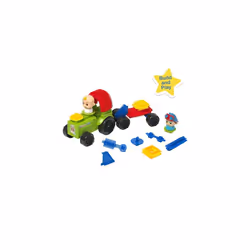 John Adams | Fun Bricks CoComelon Tractor Set: Build and play! | Preschool Building Blocks | Ages 2+
