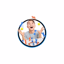 | ZipLinx - Jump Set: high-flying chain-reaction fun! | Jumping Domino Action | Domino and Tile Games | Ages 6+