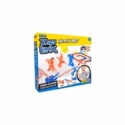 | ZipLinx - Hi-Fly Set: high-flying chain-reaction fun! | Jumping Domino Action | Domino and Tile Games | Ages 6+,Yellow