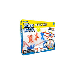 | ZipLinx - Hi-Fly Set: high-flying chain-reaction fun! | Jumping Domino Action | Domino and Tile Games | Ages 6+,Yellow