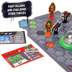 Ideal - TMNT Sewer Battle Pressmatic Game Board Game