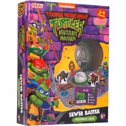 Ideal - TMNT Sewer Battle Pressmatic Game Board Game