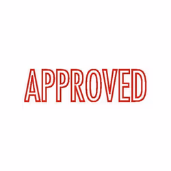 Colop GREEN LINE WORD STAMP APPROVED
