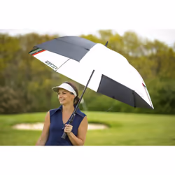 Stormshield 2 Stripe Print Golf Umbrella