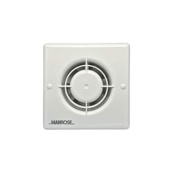 Manrose LXF100H Energy Efficient Axial Extractor Fan with Humidistat / Timer