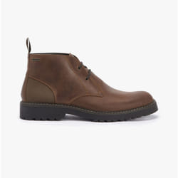 Barbour MAXWELL Mens Chukka Boots Teak - UK 11, Teak