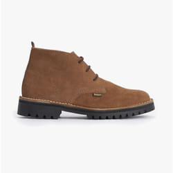 Barbour HOBART Mens Chukka Boots Taupe - UK 11, Taupe