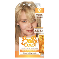 Garnier Belle Color 9 Natural Light Blonde Permanent Hair Dye - 1 Kit