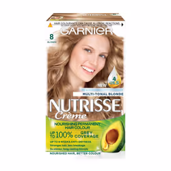 Garnier Nutrisse 8 Blonde Permanent Hair Dye