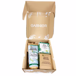 Garnier Ultimate Blends Pack - No Rinse Conditoner 200ml Shampoo Bar 60g Coconut Norm/Dehy