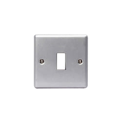 Masterplug MC512-01 Metal Clad 2-Way 1-Gang Light Switch