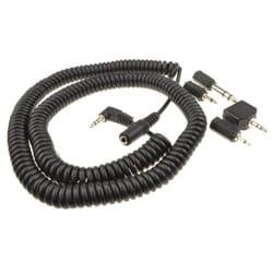 kenable 002111 audio cable 6 m 3.5mm Black