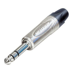 Neutrik NP3X wire connector 6.35 Aluminium