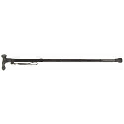 Left Handed Fold Down Adjustable Height Lightweight Walking Stick with Anti Slip Ferrule Foot to Aid Stability and Confidence when Walking Supplied