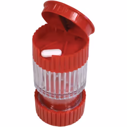 Pill Tablet Crusher Grinder Splitter Easy Use Medicine Storage Container Box 3 in 1