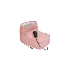 Soft Relaxing Cosy Vibrating Foot Warmer with Massage. for Men and Women with Cold Feet, Soft Fleece Lining Suitable for Small to Large Feet Up to