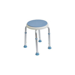 Aidapt Shower Stool with Rotating Seat. Ideal for Those who Struggle to Stand When Showering. Smooth Rotation.