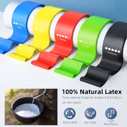 5 Piece Resistance Bands Exercise Sports Loop Fitness Home Gym Yoga Latex Set