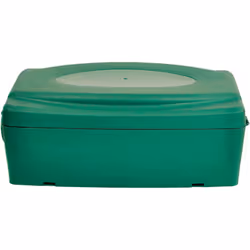 Outdoor IP54 Rated Weatherproof Electrical Connection Box for Extension Leads and Sockets, Green