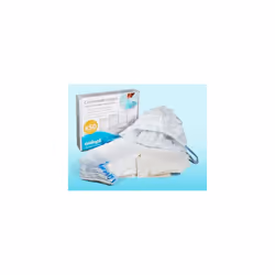 Commode Liners with Absorbent Pads,Box of 50 Flat Packed.1000ml Absorbency,Fits Standard Commode Buckets,Biodegradable,Tie Ha ...
